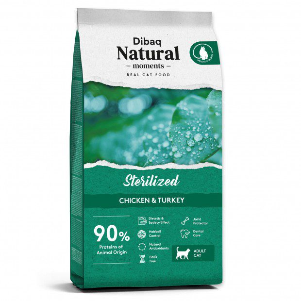Dibaq Natural Moments Sterilized Pollo y Pavo 7k