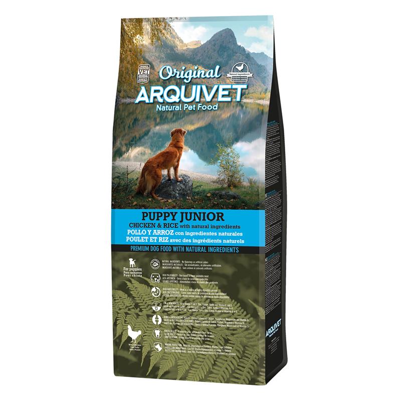 Arquivet-Original - Puppy Junior - Pollo y arroz - 12 kg
