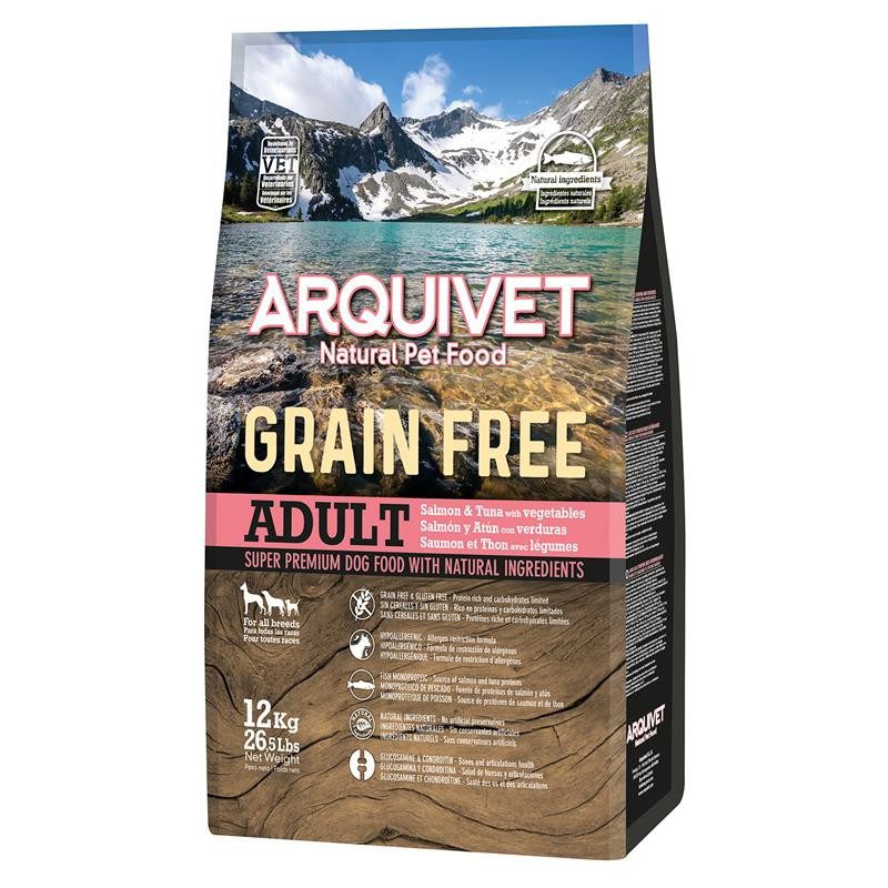 Arquivet Grain Free Salmon y Atún 12k