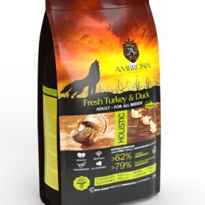 Ambrosia Grain Free de pavo y pato 12k