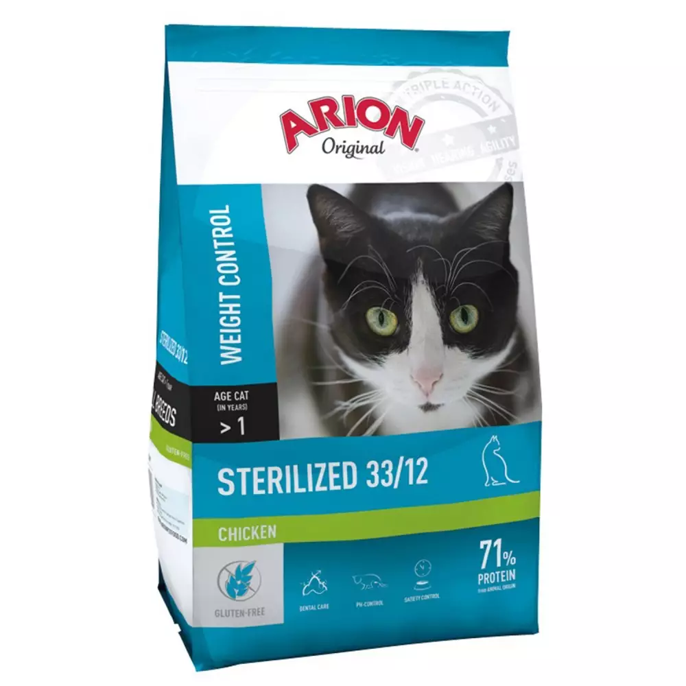 Arion Original Sterilized 33/12 Pollo 7,5k