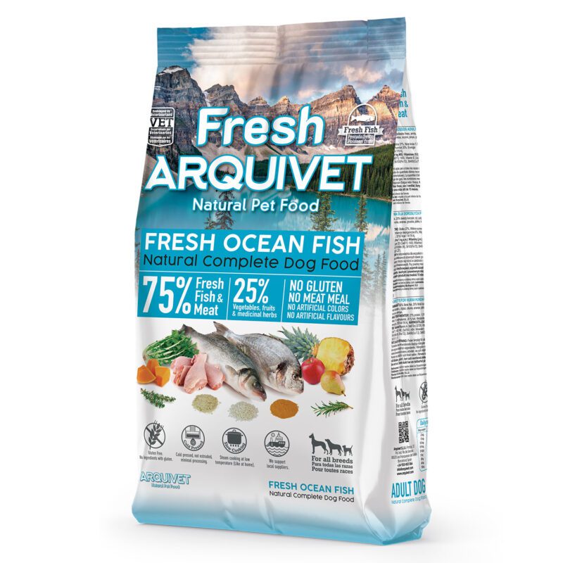 Arquivet Fresh Ocean Fish - 10 Kg (Semihúmedo)