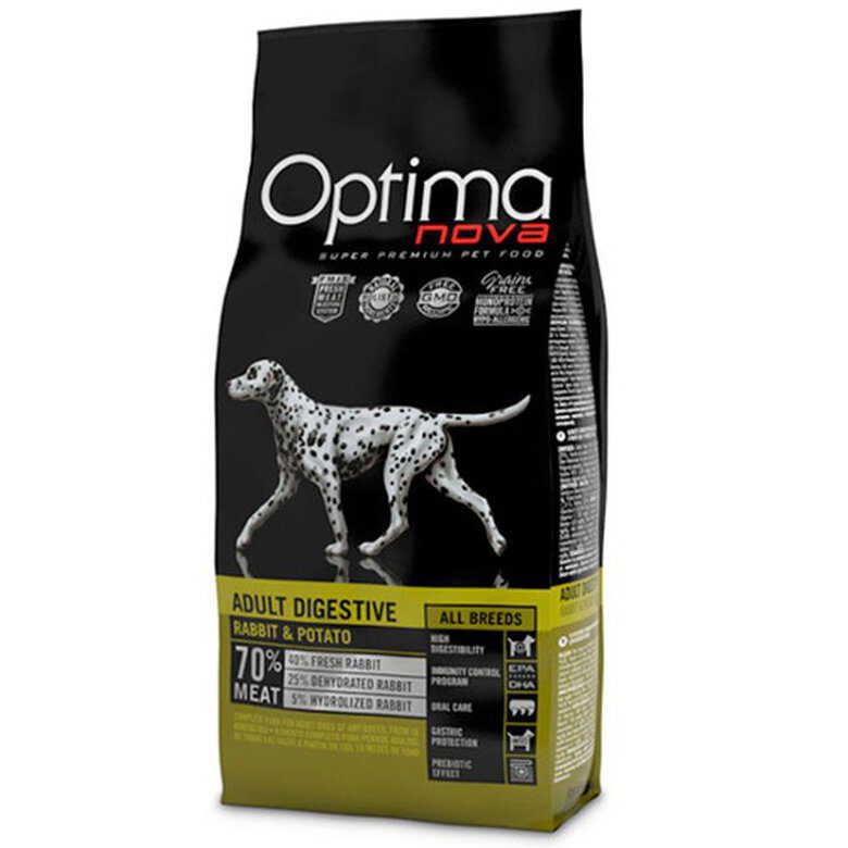 Optima Nova Adult Digestive Grain Free Conejo  12k
