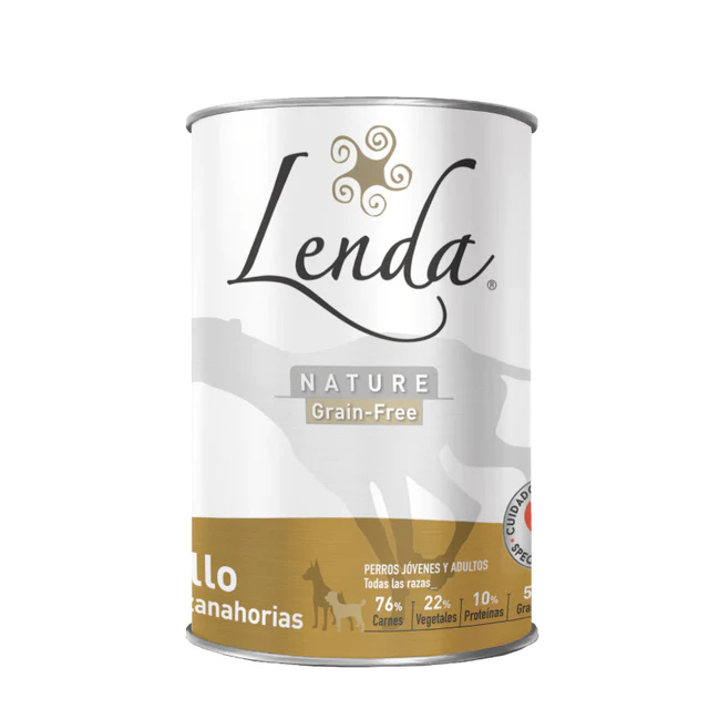 Lenda Comida Húmeda de pollo con zanahorias