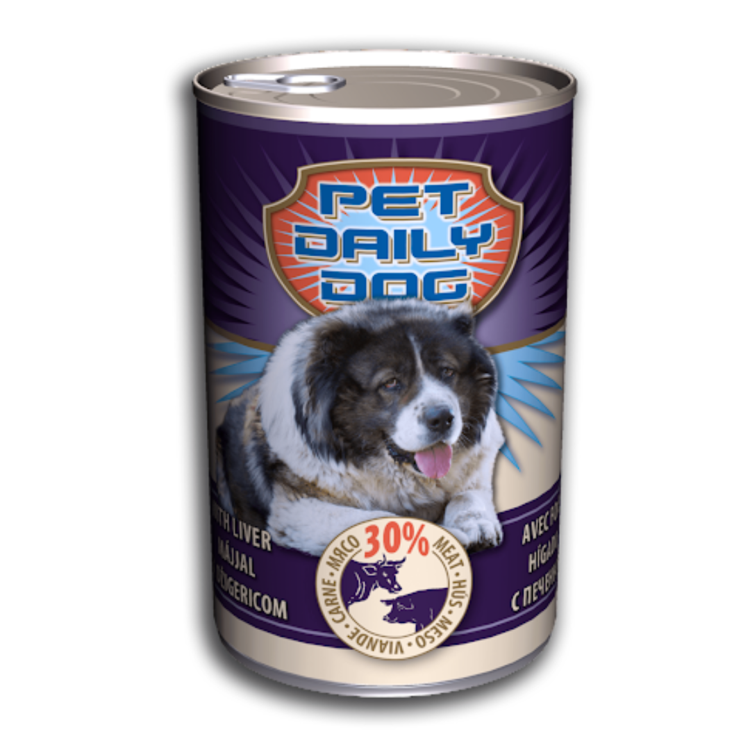 PET DAILY Dog Higado y Manzana