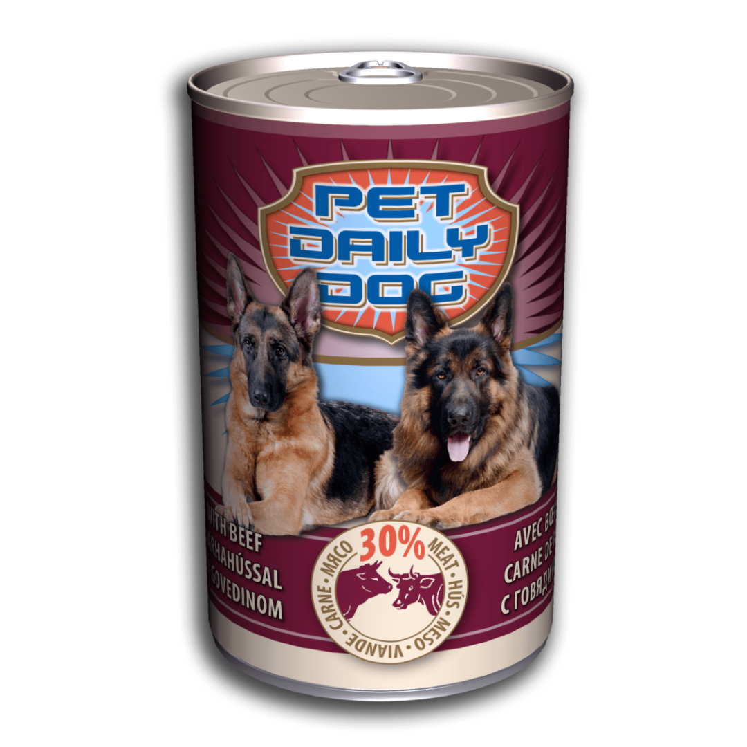 PET DAILY Dog Buey y Pera