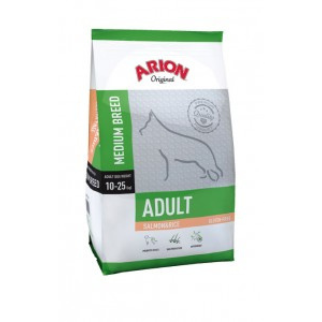 Arion Original Adult Medium Breed Salmon&Rice 12k