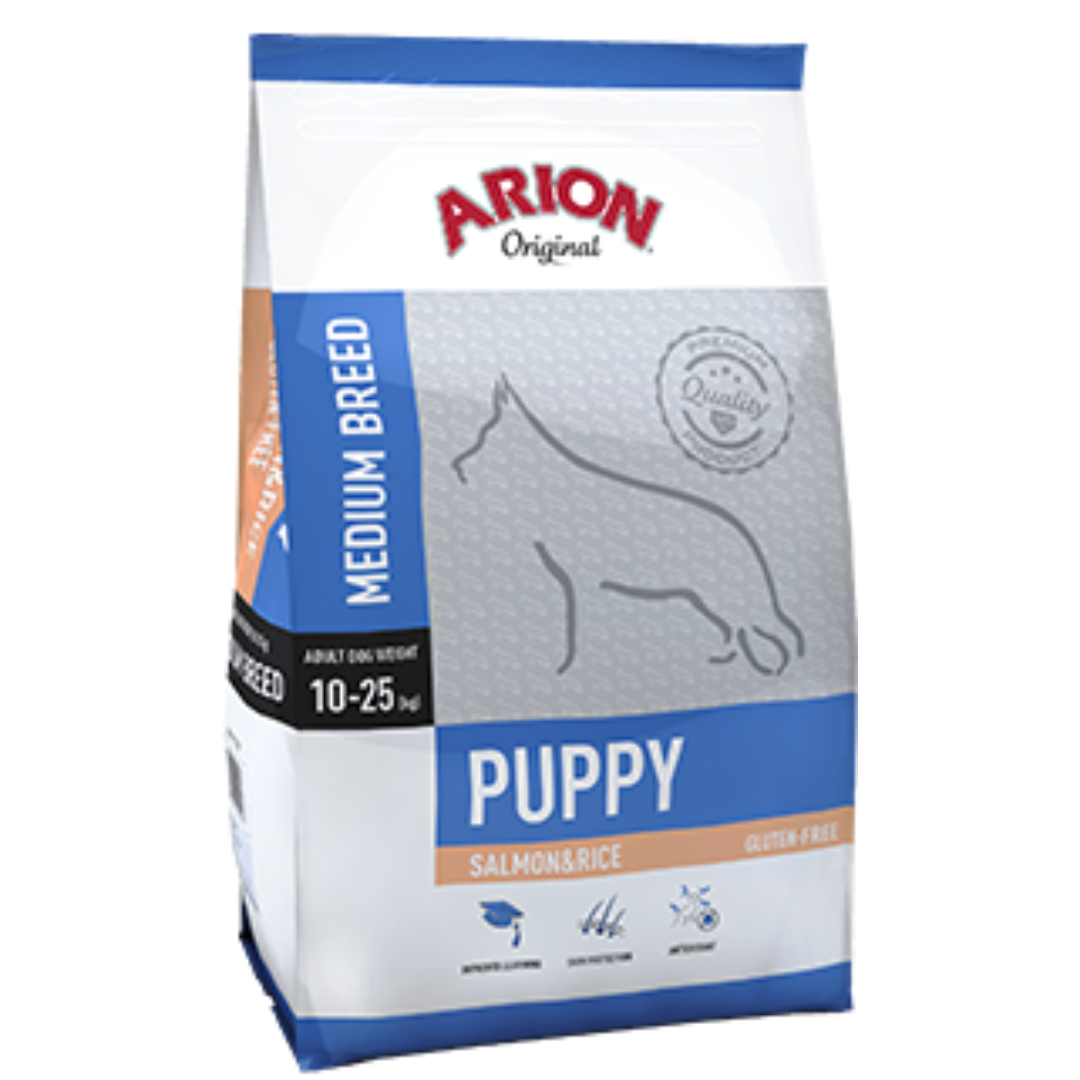 Arion Original Puppy Medium Breed Salmon&Rice 12k