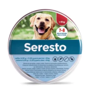 Collar Seresto Perros Grandes mas de 8 Kg
