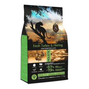 Ambrosia GF Sterilized Pavo fresco y Arenque 1,5kg