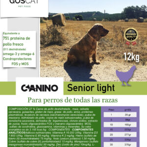 Goscat Canino Senior Light 12kg