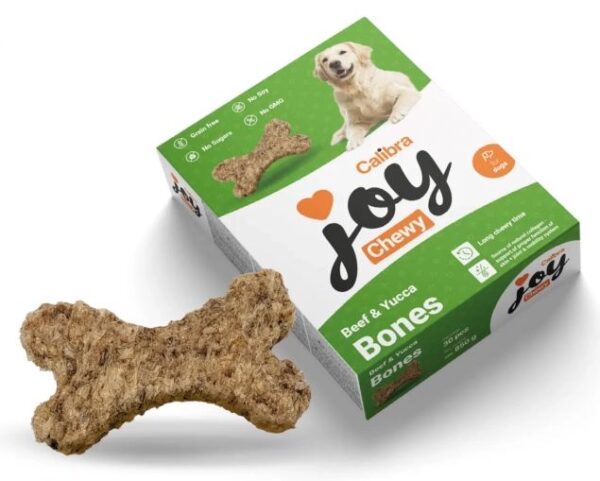 Calibra Joy Dog Chewy Hueso Vacuno Y Yuca 30 Unidades 850 gr