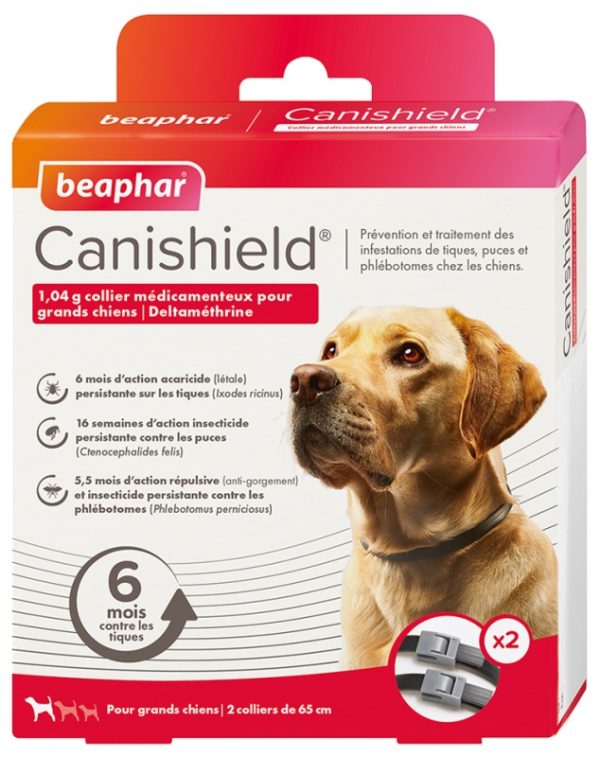 2x Collar antiparasitos beaphar 65