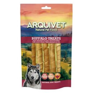 Arquivet Espirales de Colágeno de Búfalo - 12 cm - 100 g - 5 unidades
