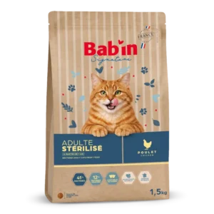 Bab'in gato esterilizado 6 kg lowgrain