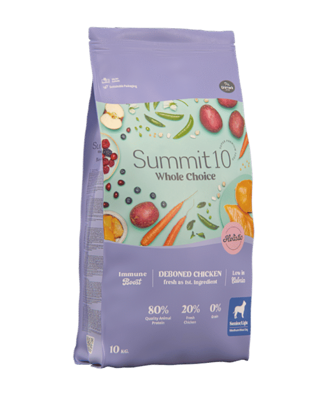 summit light senior grain free 10 kg